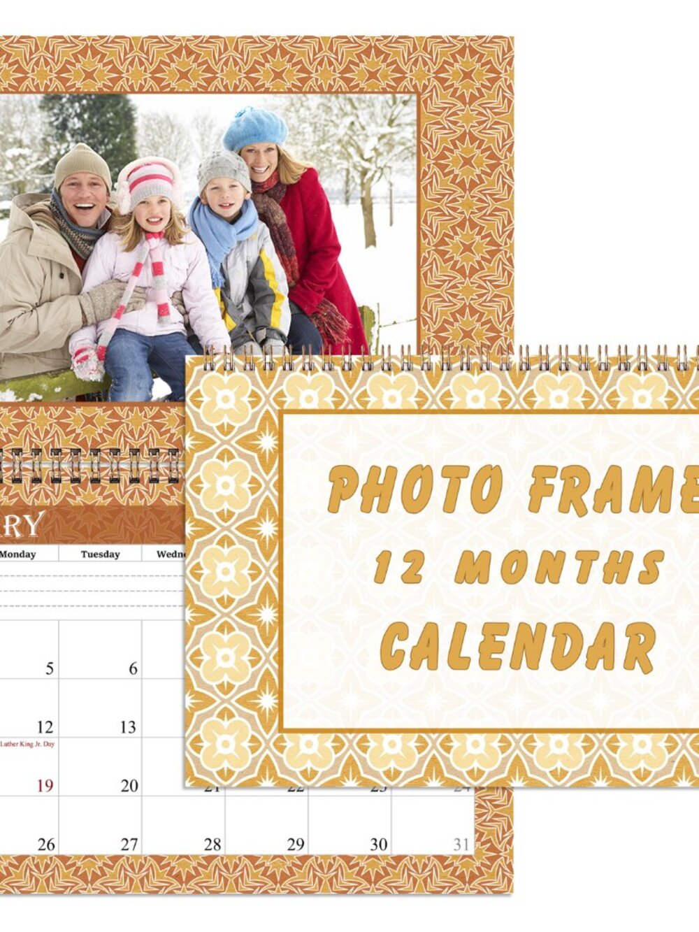 Personalized Custom 2027 Personalized Custom - 12 Months Calendar 8.5x11In. #09
